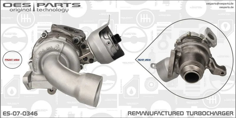Kompresorius, įkrovimo sistema OES Parts ES-07-0346