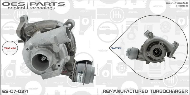 Kompresorius, įkrovimo sistema oes parts ES-07-0371