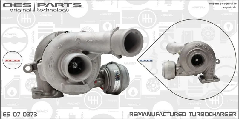 Kompresorius, įkrovimo sistema OES Parts ES-07-0373