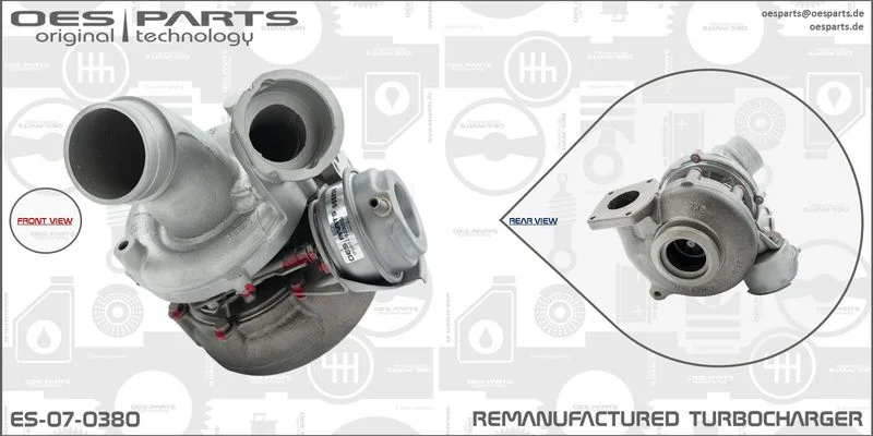 Kompresorius, įkrovimo sistema oes parts ES-07-0380