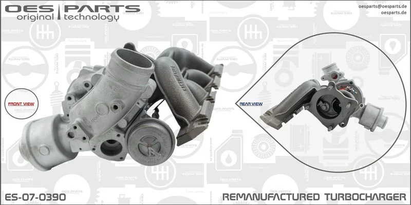 Kompresorius, įkrovimo sistema oes parts ES-07-0390