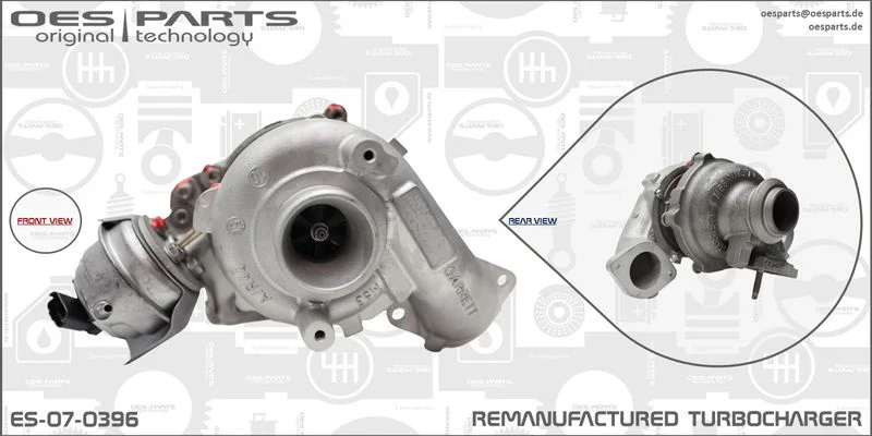 Kompresorius, įkrovimo sistema oes parts ES-07-0396