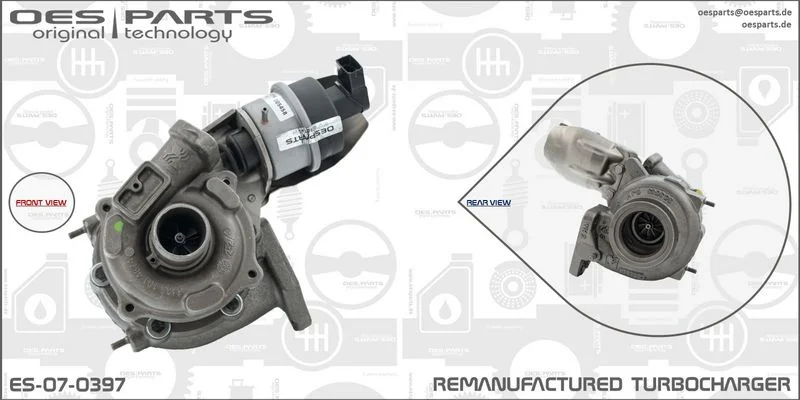 Kompresorius, įkrovimo sistema oes parts ES-07-0397