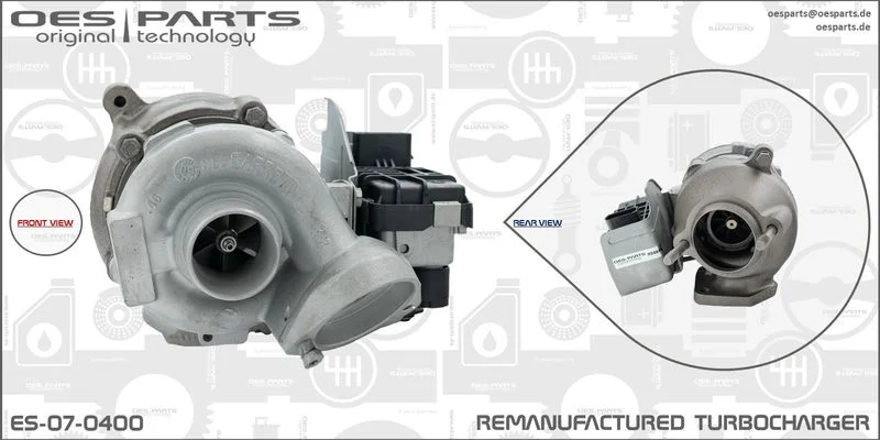 Kompresorius, įkrovimo sistema oes parts ES-07-0400