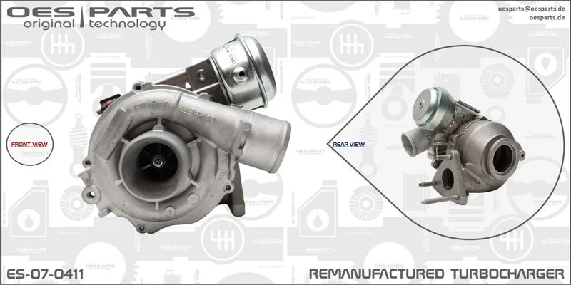 Kompresorius, įkrovimo sistema OES Parts ES-07-0411