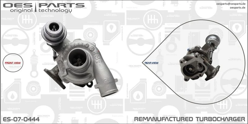 Kompresorius, įkrovimo sistema oes parts ES-07-0444