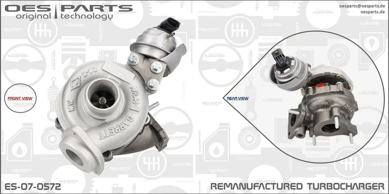 Kompresorius, įkrovimo sistema oes parts ES-07-0572
