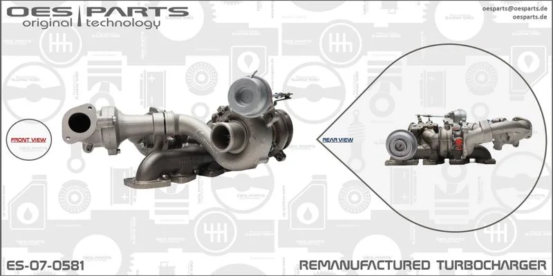 Kompresorius, įkrovimo sistema OES Parts ES-07-0581