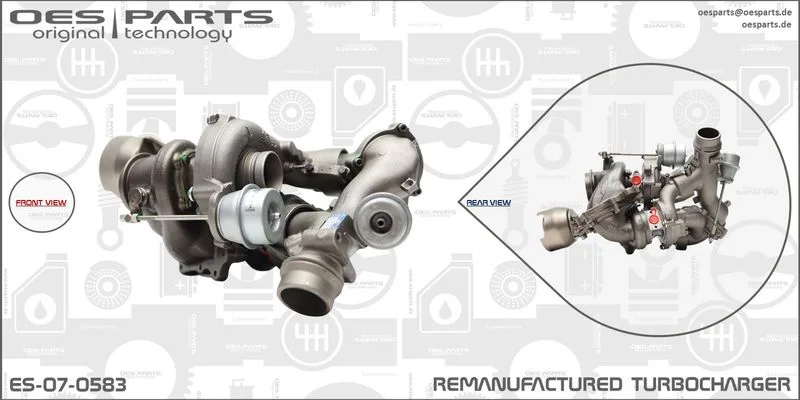 Kompresorius, įkrovimo sistema OES Parts ES-07-0583