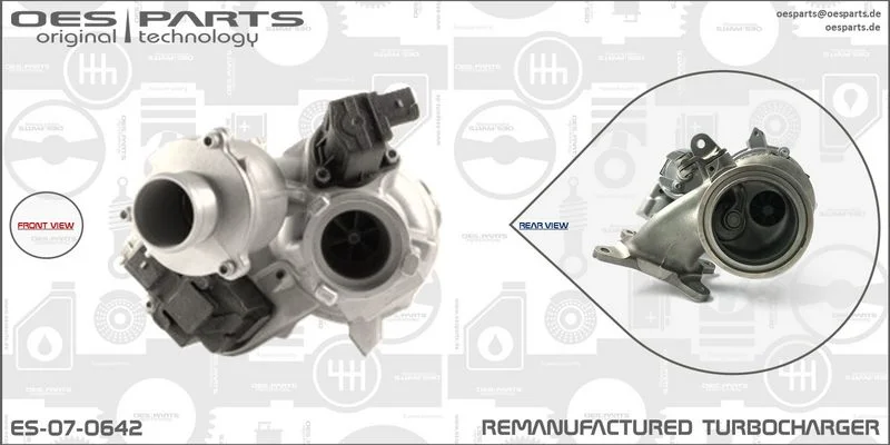 Kompresorius, įkrovimo sistema OES Parts ES-07-0642