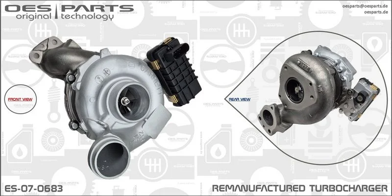 Kompresorius, įkrovimo sistema OES Parts ES-07-0683