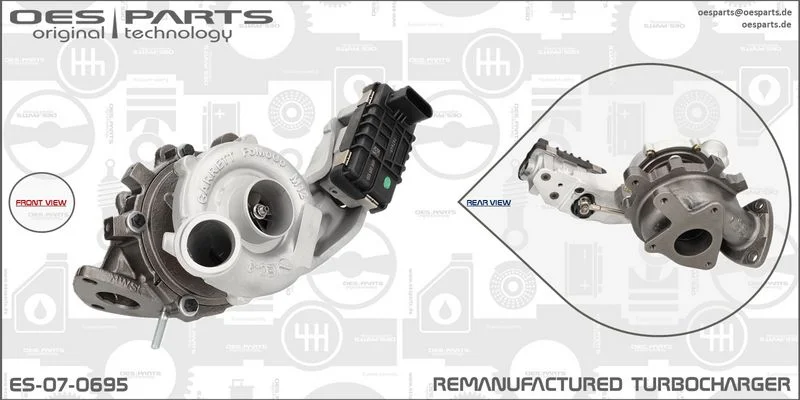 Kompresorius, įkrovimo sistema OES Parts ES-07-0695
