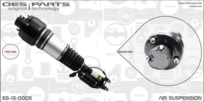 Pneumatinės spyruoklės statramstis OES PARTS ES-15-0005