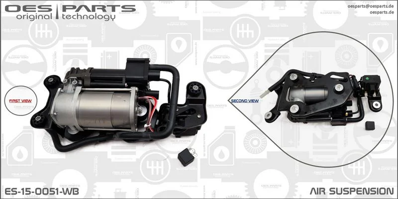 Kompresorius, suspausto oro sistema OES PARTS ES-15-0051-WB