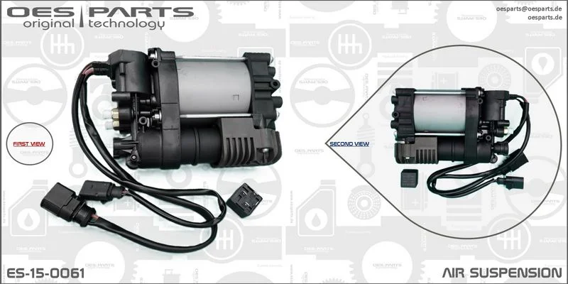 Kompresorius, suspausto oro sistema OES PARTS ES-15-0061