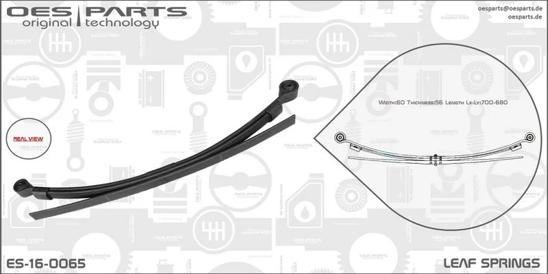 Lakštinė lingė oes parts ES-16-0065