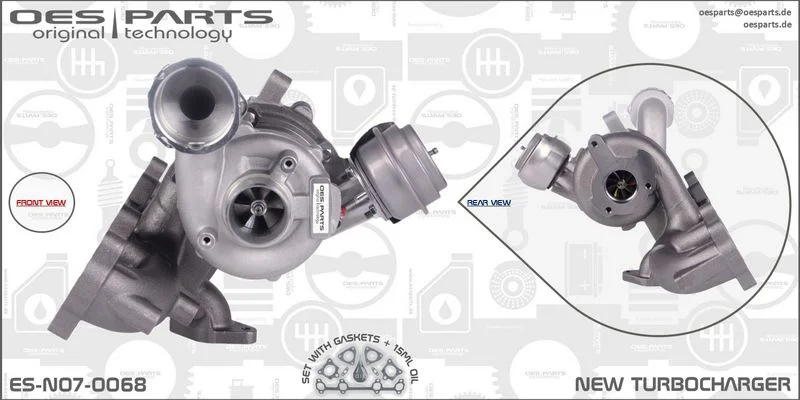 Kompresorius, įkrovimo sistema OES Parts ES-N07-0068