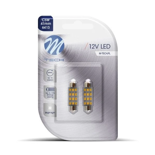 Bulb, licence plate light m-tech LB030W