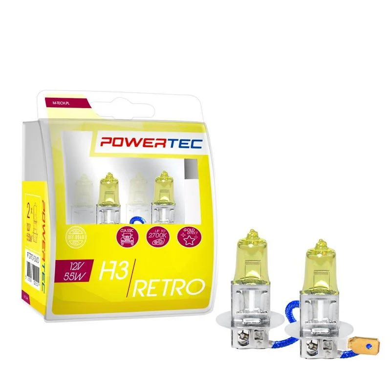 Bulb, high beam headlight m-tech PTZRT3-DUO