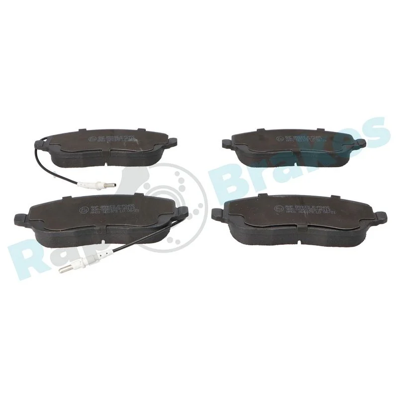 Brake Pad Set, disc brake RAP BRAKES R-P0400