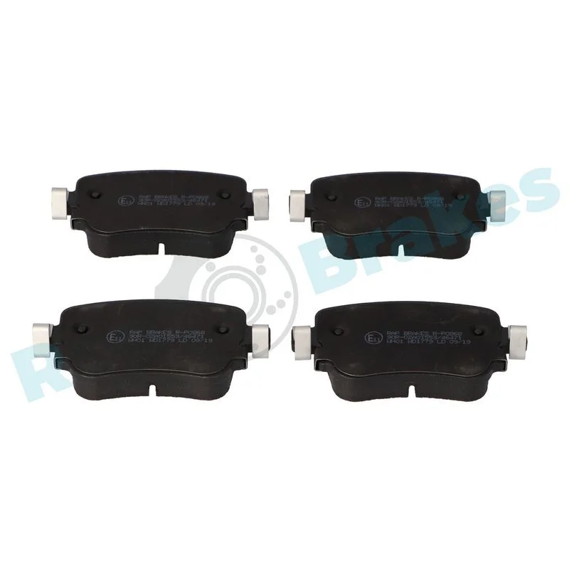 Brake Pad Set, disc brake RAP BRAKES R-P0868