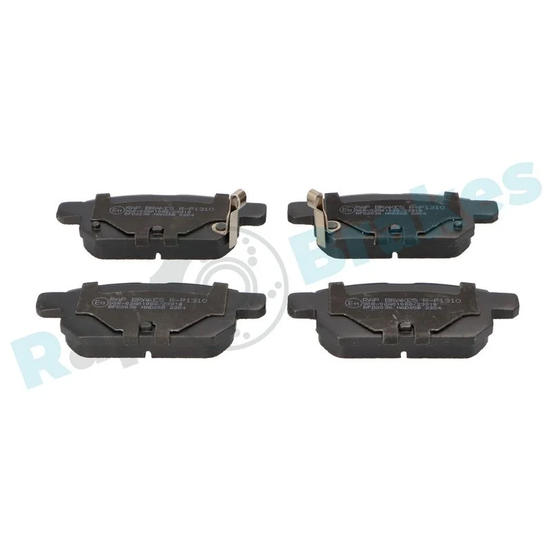 Brake Pad Set, disc brake RAP BRAKES R-P1310