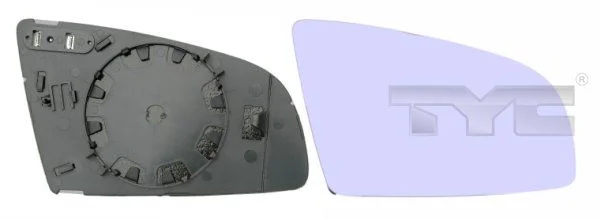 Mirror Glass, exterior mirror TYC 302-0027-1