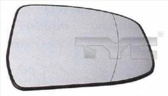 Mirror Glass, exterior mirror TYC 310-0117-1