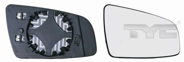 Mirror Glass, exterior mirror TYC 325-0083-1