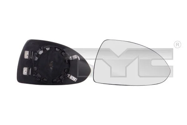 Mirror Glass, exterior mirror TYC 325-0094-1