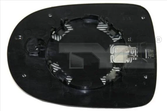 Mirror Glass, exterior mirror TYC 328-0137-1