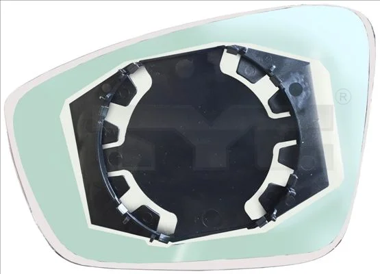 Mirror Glass, exterior mirror TYC 332-0055-1