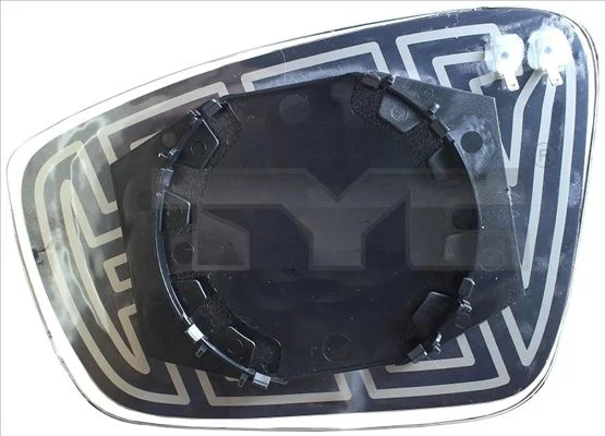 Mirror Glass, exterior mirror TYC 332-0057-1