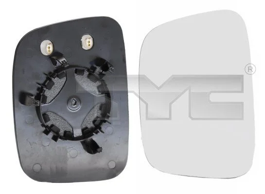 Mirror Glass, exterior mirror TYC 337-0147-1
