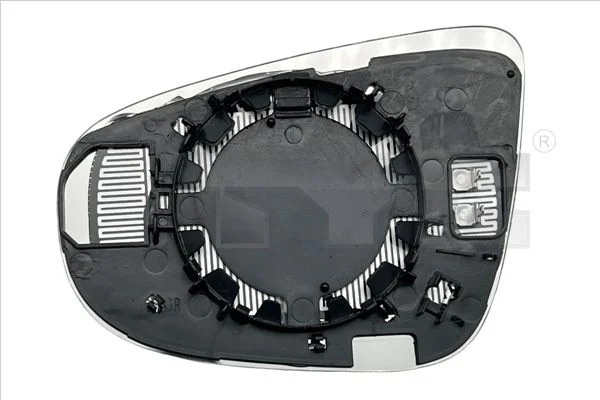 Mirror Glass, exterior mirror TYC 337-0171-1