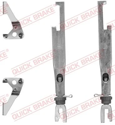 Adjuster Set, drum brake QUICK BRAKE 102 53 005