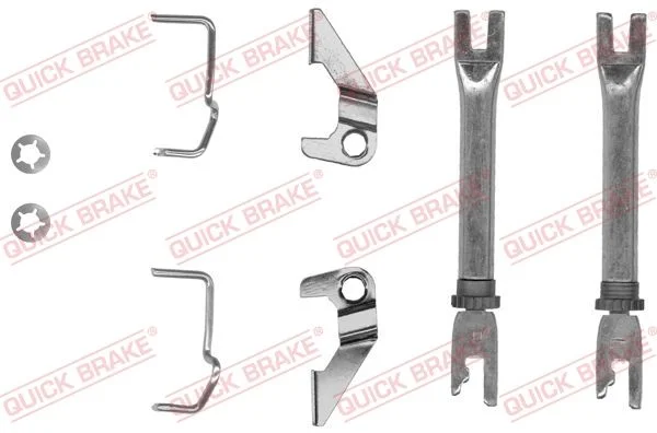Set nastavljalnikov, bobnasta zavora QUICK BRAKE 102 53 014