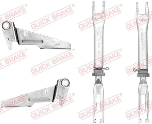 Adjuster Set, drum brake QUICK BRAKE 102 53 026