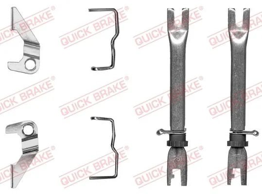 Set nastavljalnikov, bobnasta zavora QUICK BRAKE 102 53 028