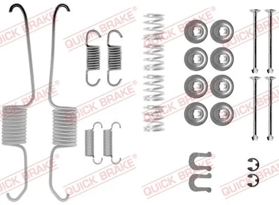 Komplet dodatne opreme, zavorne čeljusti QUICK BRAKE 105-0003