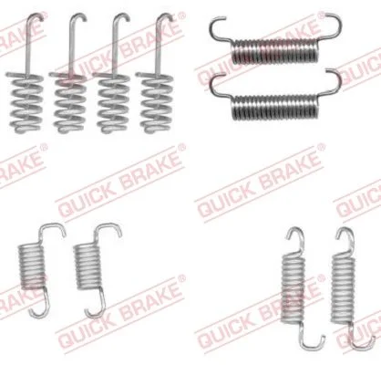 Komplet dodatne opreme, čeljusti parkirne zavore QUICK BRAKE 105-0004