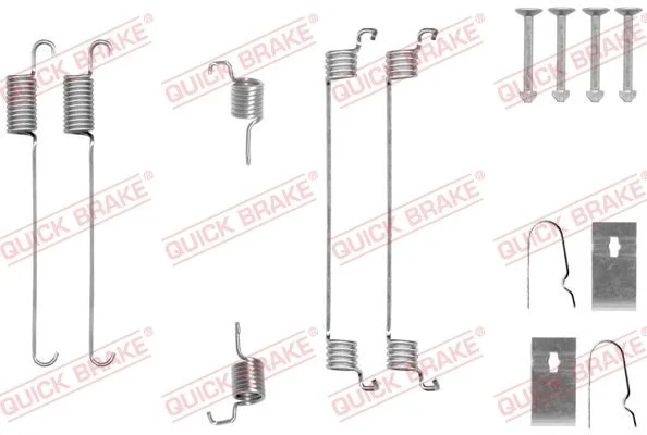 Komplet dodatne opreme, zavorne čeljusti QUICK BRAKE 105-0007