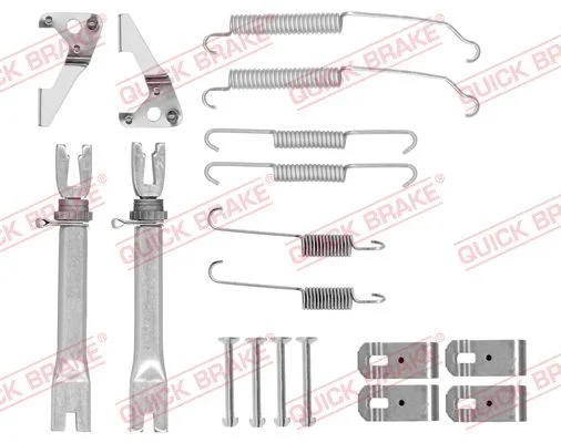 Komplet dodatne opreme, zavorne čeljusti QUICK BRAKE 105-0015S