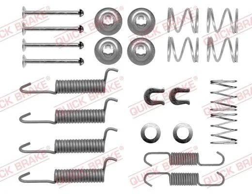 Komplet dodatne opreme, čeljusti parkirne zavore QUICK BRAKE 105-0016