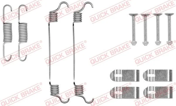 Komplet dodatne opreme, čeljusti parkirne zavore QUICK BRAKE 105-0019