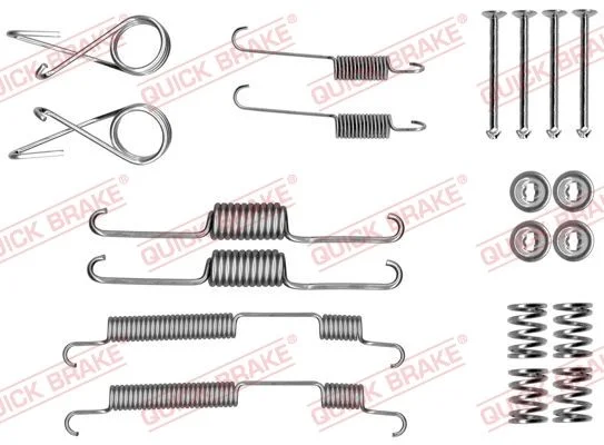 Komplet dodatne opreme, zavorne čeljusti QUICK BRAKE 105-0022