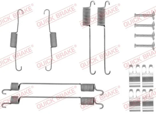 Komplet dodatne opreme, zavorne čeljusti QUICK BRAKE 105-0030