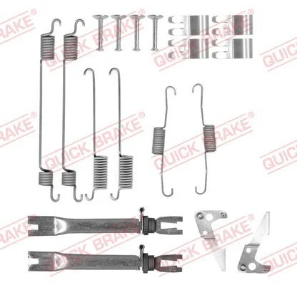 Komplet dodatne opreme, zavorne čeljusti QUICK BRAKE 105-0030S-02
