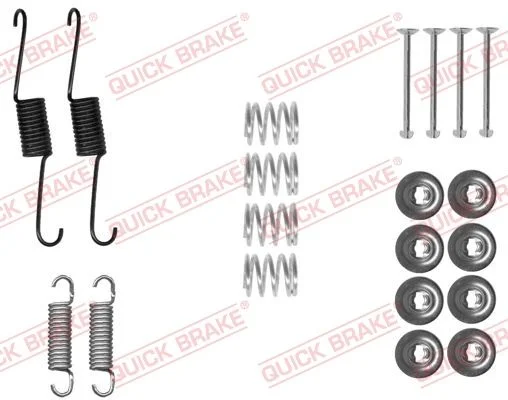Komplet dodatne opreme, zavorne čeljusti QUICK BRAKE 105-0031