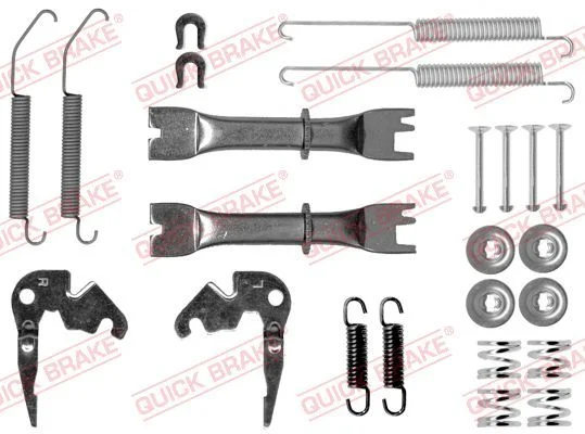Komplet dodatne opreme, zavorne čeljusti QUICK BRAKE 105-0033S